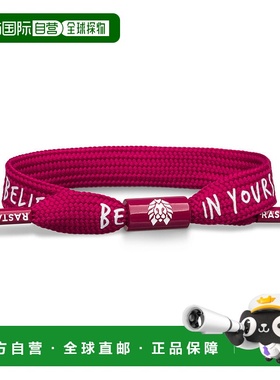 自营 Rastaclat 原创手工组装红色 Believe In Yourself 可调节单