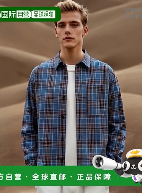 a.p.c.Graham 外套衬衫 - 蓝色 【美国奥莱】直发