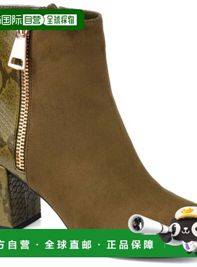自营 journee collectionJournee Women's Sarah Bootie - olive