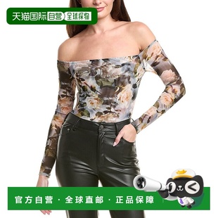 agenceL’AGENCE Bodysuit Peonie Shoulder black Off 自营l