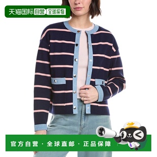 自营Nanette Nanette Lepore Cardigan Sweater - blue 美国奥莱