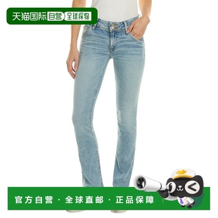 自营HUDSON JEANS BETH MID-RISE BABY BOOT PETITE (FLAP) - bla