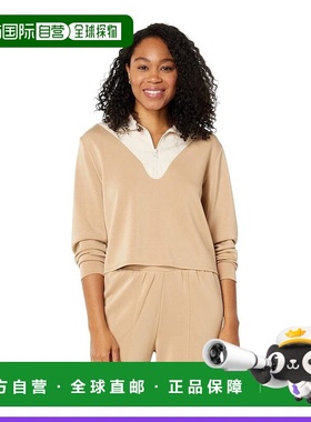 1h可退 【美国直邮】THRIVE SOCIETE Luxe 1 2 Zip Pullover 女士