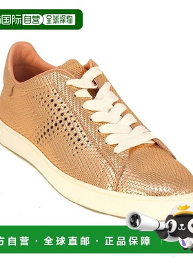 自营 tod'sTOD的灯箱皮革运动鞋-橙色 美国奥莱直发新款厚底板鞋