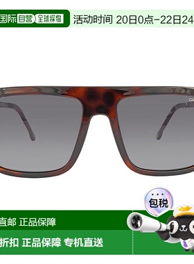 自营Carrera Grey Shaded Browline Unisex Sunglasses CARRERA 1