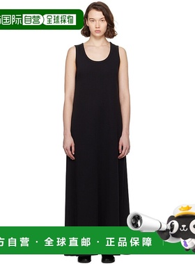 1h可退 香港直邮潮奢 The Row 女士 黑色 Tetzi 连衣裙 9058K660