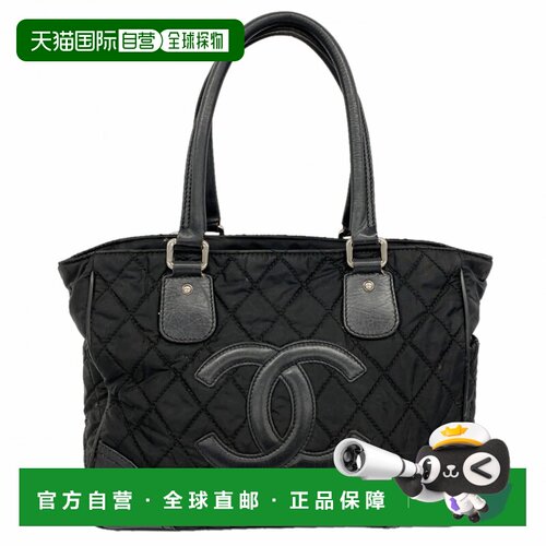 自营Chanel Nylon Tote Bag (Pre-Owned) - black 美国奥莱直发