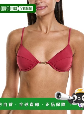 自营 ViX Sienna Lais上衣-红色 美国奥莱直发性感比基尼泳衣