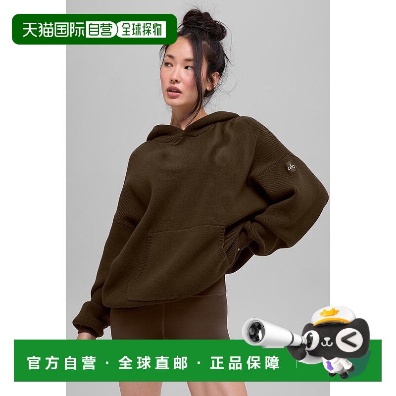 美国直邮AloYoga瑜伽女士卫衣运动U3026R帽衫