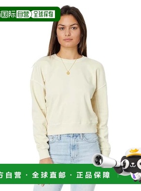 自营Women's Madewell Raglan Sweatshirt Ivory Terry Long Slee