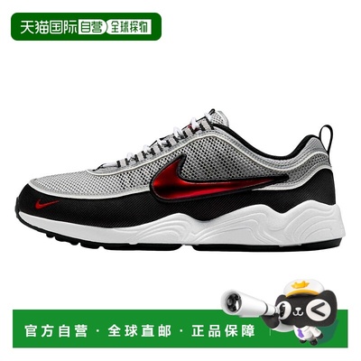 自营 Nike Air Zoom Spiridon SP金属银/运动红HF9117-001男子-银