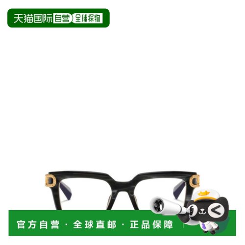 自营valentinoV - Side Bold Black Square Sunglasses - red 美