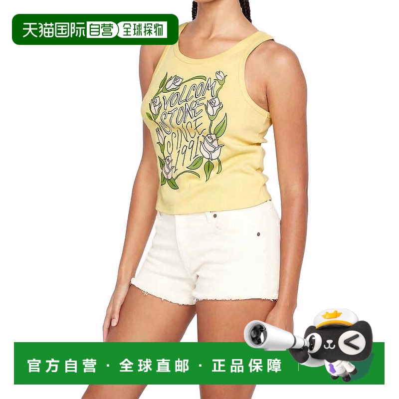 1h可退 【美国直邮】volcom 女士 上装T恤背心修身上衣