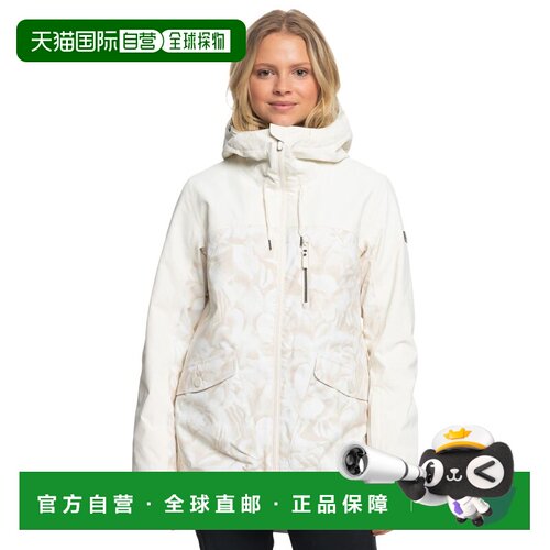 自营Roxy Women's Insulated Snow Jacket - Small - egret glow