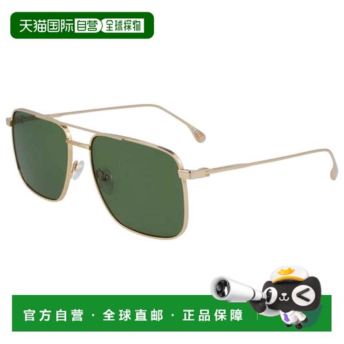 自营Paul Smith男士58毫米太阳镜PS23100S-715-58-金色 美国奥莱