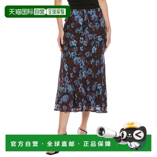 Dahl blue Bias Skirt 美国奥莱直发半身裙 Midi 自营Bella
