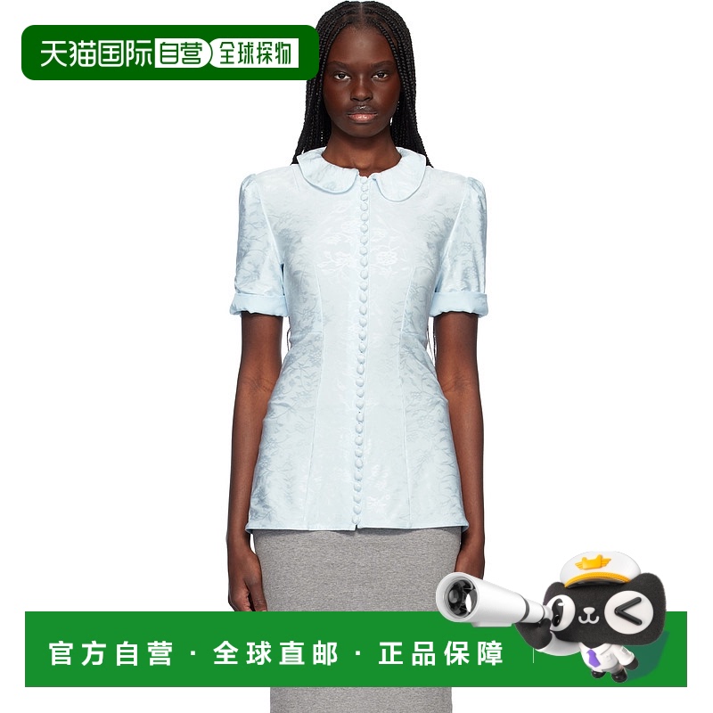 1小时内可退 香港直邮潮奢 Jil Sander 吉尔 桑达 女士 蓝色 Flui
