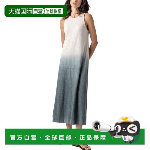 自营Lilla P Ombre Jewel Neck Tank Dress - green 美国奥莱直发