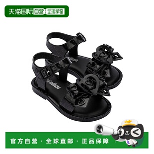 自营 Mini Melissa Mar 凉鞋 Hot BB 凉鞋 - 黑色 美国奥莱直发