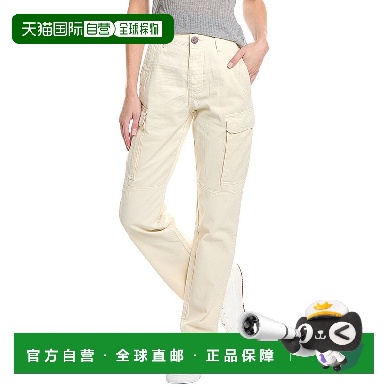 自营one teaspoon一茶匙沙色 Cargo Motion 牛仔裤 - 白色 美国奥