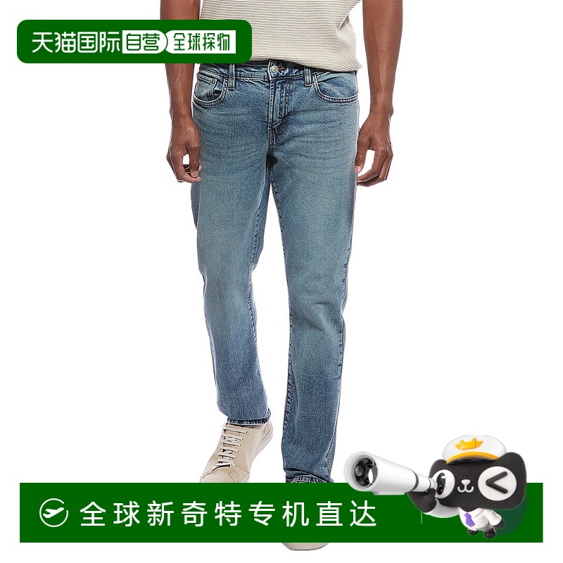 自营hudson jeansHUDSON牛仔裤Blake传言修身直筒牛仔裤-蓝色 【