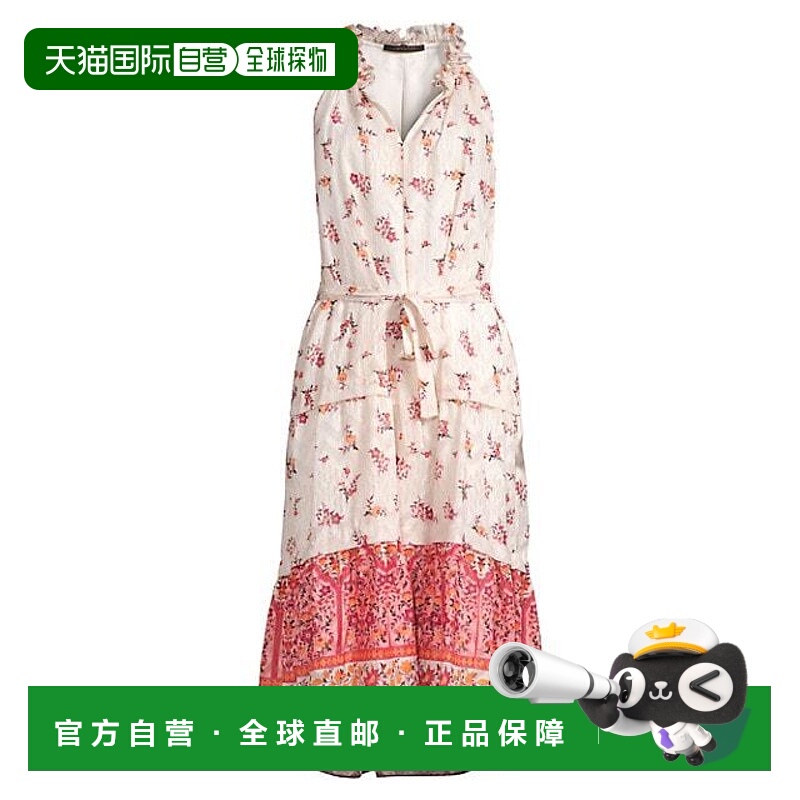 【美国直邮】kobi halperin 女士 连衣裙吊带印花