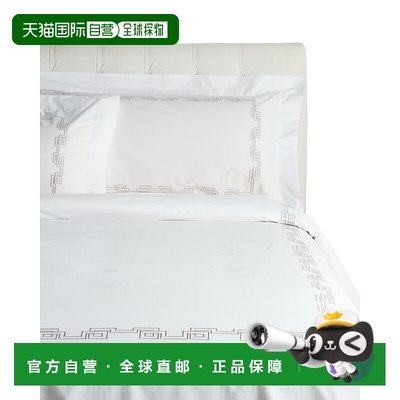 自营Dea Italian Linens托斯卡纳小交响乐团希腊刺绣羽绒被套装，