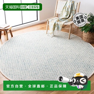 自营Safavieh Capri 系列 CPR215N - 蓝色 / 象牙色 - 圆形 【美