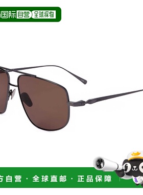 自营scotch & sodaScotch&Soda男式56毫米灰色太阳镜-银色 美国奥