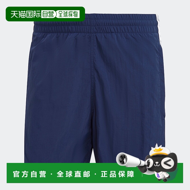 自营adidas Adicolor Classics Sprinter男式短裤-晚靛蓝色 美国