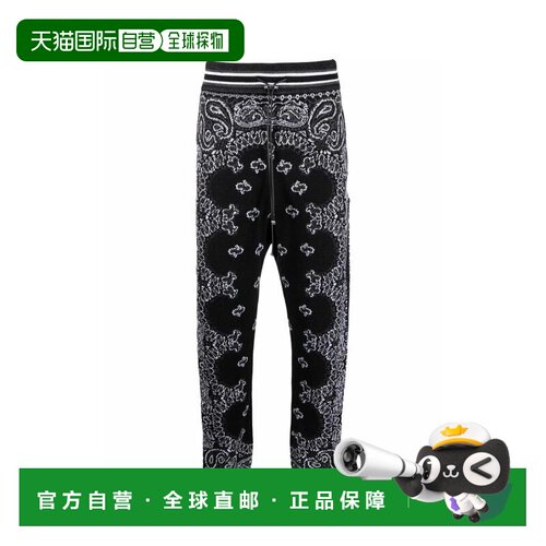 自营Amiri Bandana Reconstruct Sweatpants- Black - black 美国