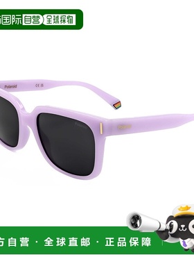 自营 polaroid宝丽来中性款54mm淡紫色偏振太阳镜PLD6191-S-789-5