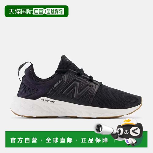 自营New Balance新鲜泡沫X Cruz V3 WCRUZLZ3女士黑色跑步鞋RHS40