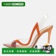 Rossi And Transparent 自营Gianvito orange Pvc Suede Embellis