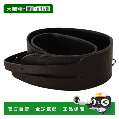 自营Costume National  Leather Double Buckle Women's Belt - b