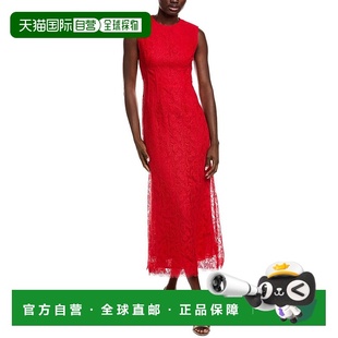 美国奥莱直发 花 自营lela roseLela玫瑰郁金香蕾丝迷笛连衣裙