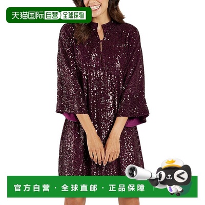 自营 Jude Connally Delia束腰连衣裙-红色 美国奥莱直发