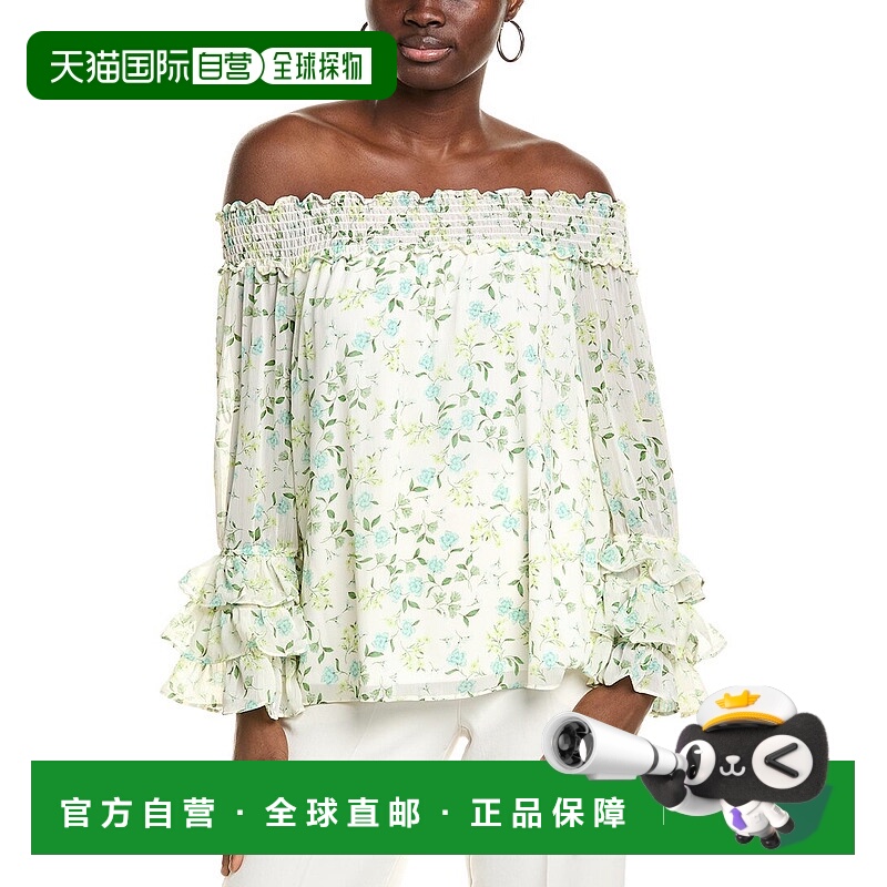 自营CeCe Top - green 美国奥莱直发