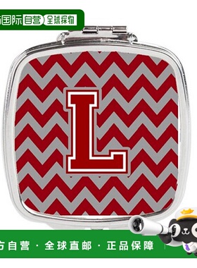 自营 Carolines Treasures CJ1049-LSCM Letter L Chevron M正品