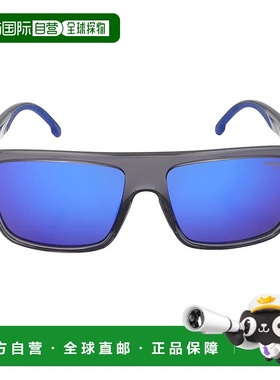 自营Carrera Blue Multilayer Browline Men's Sunglasses CARRER
