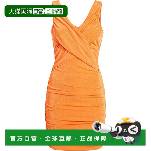 自营 Likely 女式 Maira 连衣裙 - 橙色 美国奥莱直发服饰包臀裙