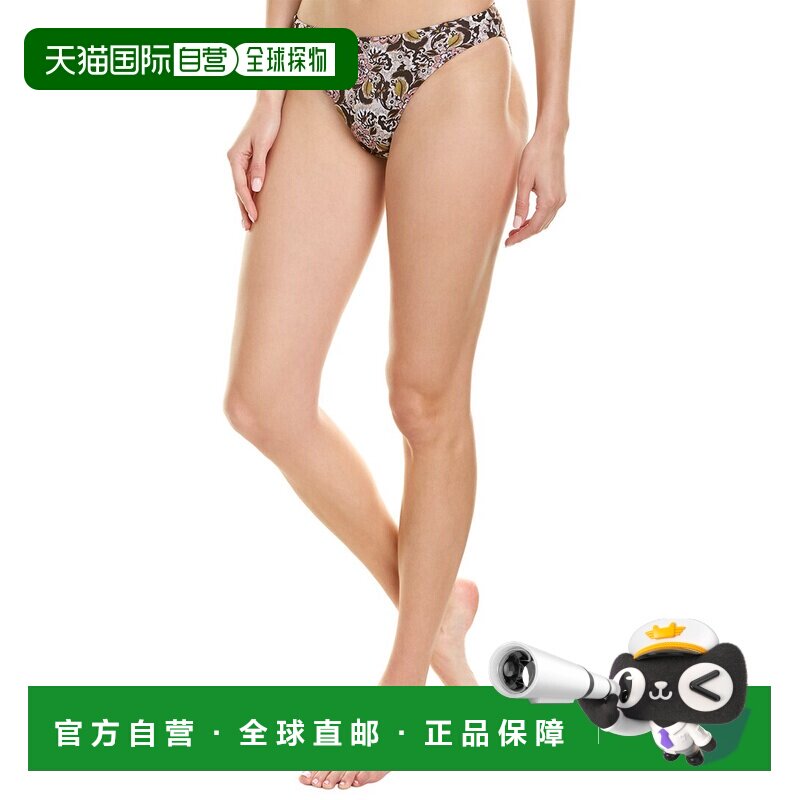 自营 BEACH RIOT 切尔西比基尼泳裤 - 黑色碎花 美国奥莱直发性感