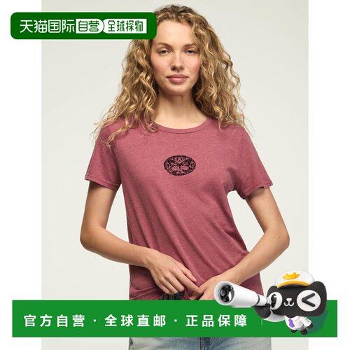 自营lucky brandLucky品牌女Keep Flyin Classic船员-中深紫色 美
