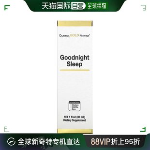 Gold 香港直发California Nutrition草本混合剂助于睡眠30ml