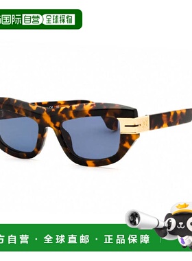 自营Palm Angels Sunglasses Cat Eye Full Rim, Grey Frame And