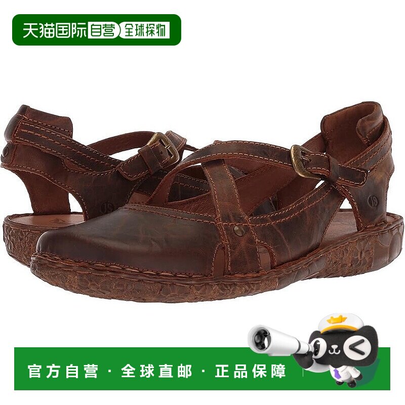 自营 Josef Seibel Rosalie 13 79513-95320女式白兰地色凉鞋GBO3