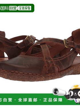 自营 Josef Seibel Rosalie 13 79513-95320女式白兰地色凉鞋GBO3