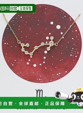 自营 sterling forever\'When Stars Align\' 星座项链 - 金-天蝎