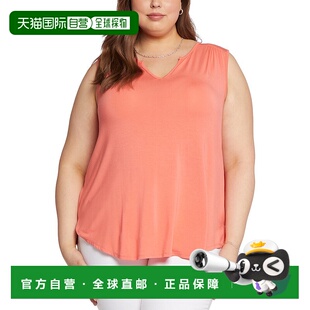 蓝色 Plus完美T恤 美国奥莱直发 NYDJ 自营