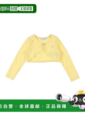 1h可退 【美国直邮】MONNALISA Shrug 童装毛衣 纯色长袖针织衫 9